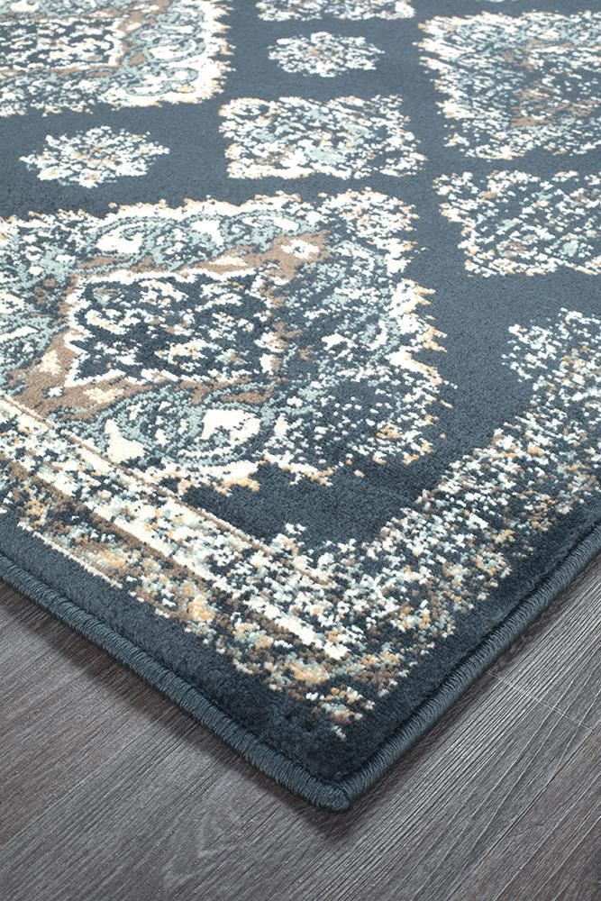 Oxford Mayfair Timeline Navy Rug