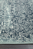 Oxford Mayfair Edge Denim Rug