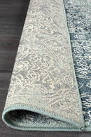 Oxford Mayfair Edge Denim Rug