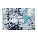 Ocean Blue Plush Rug