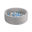 Ocean Foam Ball Pit With Balls Kids Play Pool Barrier Toys 90X30Cm