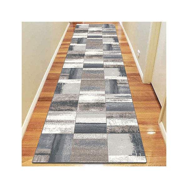 Odessa Moth Resistant Beige Hallway Runner Rug