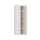 Office Cabinet White 60X32X190 Cm Chipboard