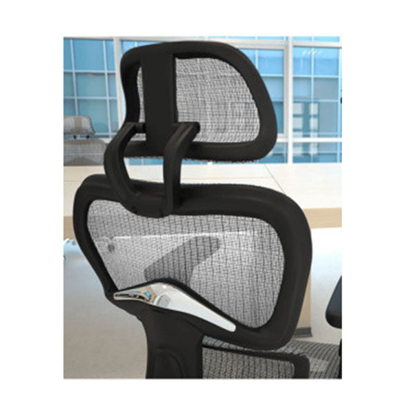 Office Chair Computer Gaming Grey Mesh Net Seat