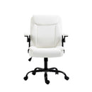 Office Chair Leather Computer Desk Chairs Executive Gaming Study