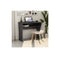 Office Desk With Shelf High Gloss