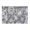 Old Grey Plush Rug