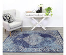 Old World Distressed Navy Rug