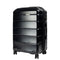 Artemis 24In Hard Shell Suitcase Abs Pc Jet Black