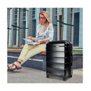 Artemis 20In Hard Shell Suitcase Abs Pc Jet Black