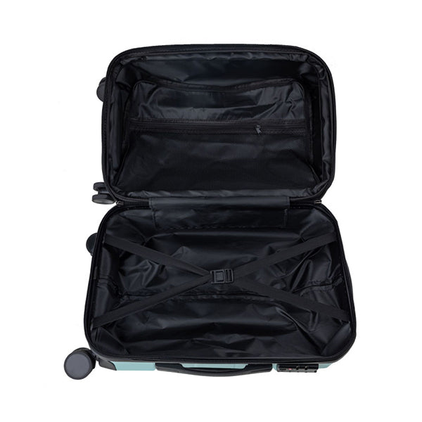 Noctis Suitcase 24In Hard Shell Abs Pc Stygian Black