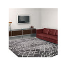 Opera Dark Grey Contemporary Rug