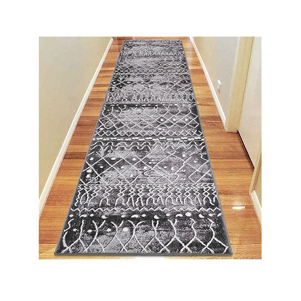 Opera Dark Grey Contemporary Rug