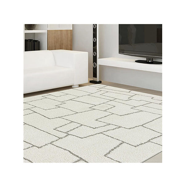 Orlando Cream Hallway Runner Non Shedding Rug