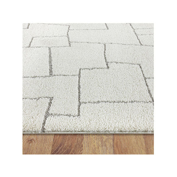 Orlando Cream Hallway Runner Non Shedding Rug