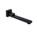 Bathtub Spout Basin Wall Swivel 180 Degree Shower Tap Brass Black