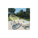 Outdoor Acapulco Chair Poly Rattan Beige