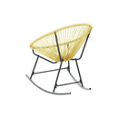 Outdoor Acapulco Chair Poly Rattan Beige