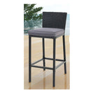 Outdoor Bar Set Rattan Patio Table Chairs Stools 4 Seaters