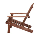 Outdoor Beach Chairs Sun Lounge Wooden Adirondack Patio Chair
