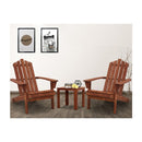 Outdoor Beach Chairs Sun Lounge Wooden Adirondack Patio Chair