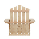 Outdoor Beach Chairs Sun Lounge Wooden Adirondack Patio Chair