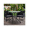 Outdoor Bistro Furniture Dining Chair Cushion Tea Coffee Bar Set