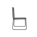 Outdoor Chairs 4 Pcs Black Poly Rattan