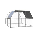 Outdoor Chicken Cage 3 X 4 X 2M Galvanised Steel