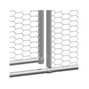 Outdoor Chicken Cage 3 X 4 X 2M Galvanised Steel