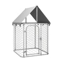Outdoor Dog Kennel With Roof 100 X 100 X 150 Cm