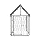 Outdoor Dog Kennel With Roof 100 X 100 X 150 Cm