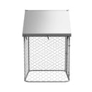 Outdoor Dog Kennel With Roof 100 X 100 X 150 Cm