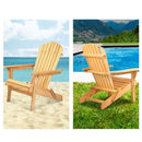 Outdoor Furniture Beach Chairs Lounge Wooden Adirondack Garden Patio