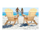 Outdoor Furniture Beach Chairs Lounge Wooden Adirondack Garden Patio