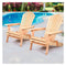 Outdoor Furniture Beach Chairs Lounge Wooden Adirondack Garden Patio