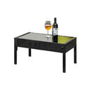 Outdoor Furniture Lounge Garden Patio Wicker Cover Table Chairs