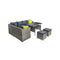 Outdoor Furniture Patio Set Dining Table Chair Lounge Wicker Garden