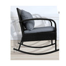 Outdoor Furniture Rocking Chair Wicker Garden Patio Lounge