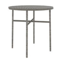 Outdoor Garden Dining Set Poly Rattan Grey