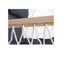 Outdoor Grey Hammock Chair With Steel Stand Hanging Hammock