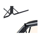 Outdoor Hammock Chair With Stand Hanging Hammock With Pillow Cream