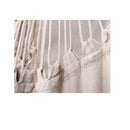 Outdoor Hammock Chair With Stand Hanging Hammock With Pillow Cream