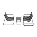Outdoor Lounge Setting Garden Patio Furniture Textilene Sofa Table