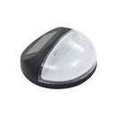 Outdoor Solar Wall Lamps Led 24 Pcs Round Black