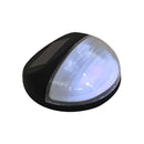 Outdoor Solar Wall Lamps Led 24 Pcs Round Black