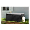 Outdoor Storage Bench Box Garden Sheds Wicker Cushion Patio Chair
