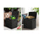 Outdoor Storage Box 118L Container Lockable