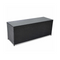 Outdoor Storage Box Poly Rattan Black 150 x 50 x 60 Cm