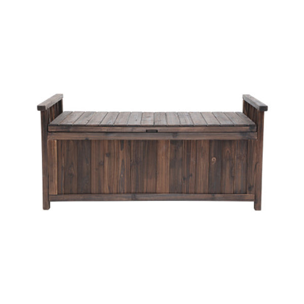 Outdoor Storage Box Wooden Garden Bench Chest Toy Tool Sheds Furniture